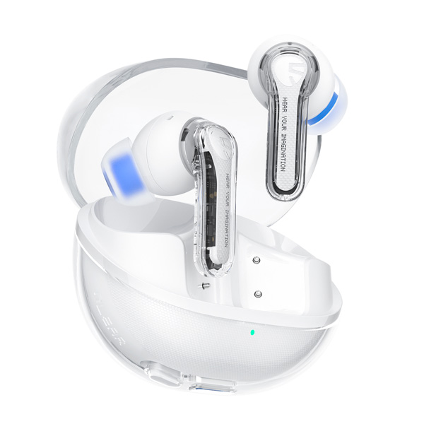 Tai nghe Bluetooth SoundPeats Clear - Trắng