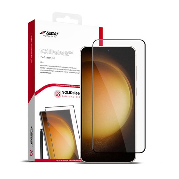 Miếng Dán Cường Lực ZEELOT SOLIDsleek 2.5D cho Samsung S24 Series - Galaxy S24 Plus