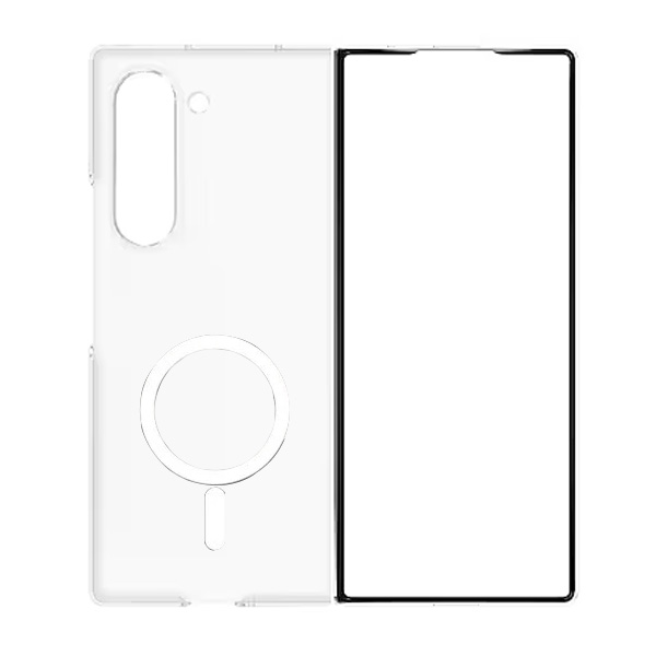 Ốp Lưng Trong Suốt Từ Tính Cho Samsung Galaxy Z Fold 6 - Trong Suốt