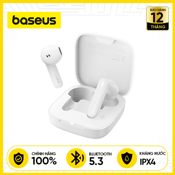 Tai Nghe Không Dây BASEUS Bowie E16 - Trắng