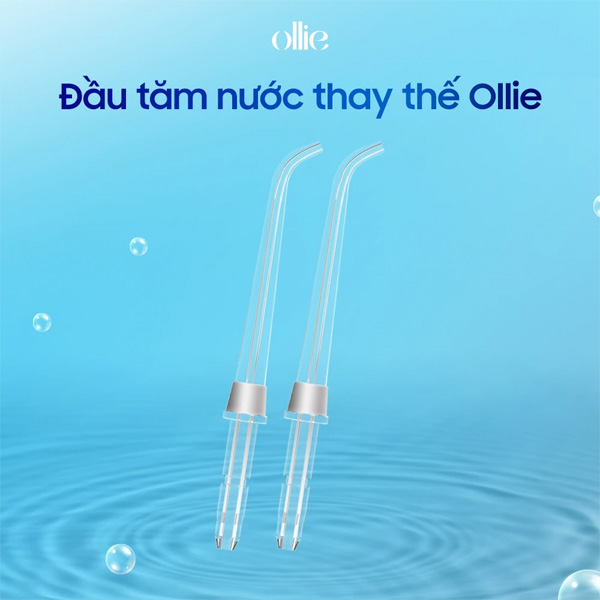 Đầu Tăm Nước OLLIE OLF-BH-SG-01 Chính Hãng - Trong Suốt