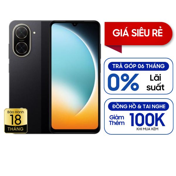 Xiaomi Poco C71 4GB/128GB Chính hãng - Đen