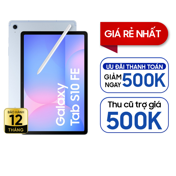Samsung Galaxy Tab S10 FE 5G 8GB/128GB Chính Hãng - Bạc